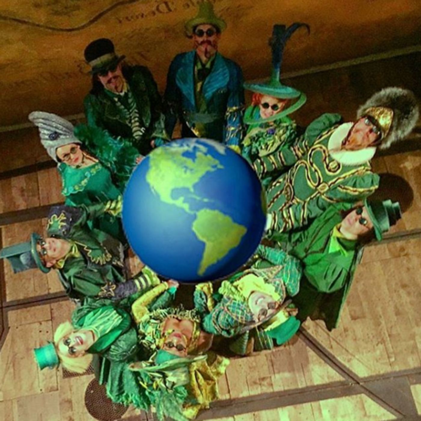 Photo Flash: WICKED is Positively Green for Earth Day, MISS SAIGON Chills Backstage, and More Saturday Intermission Pics! Photo Flash: WICKED is Positively Green for Earth Day, MISS SAIGON Chills Backstage, and More Saturday Intermission Pics! Image