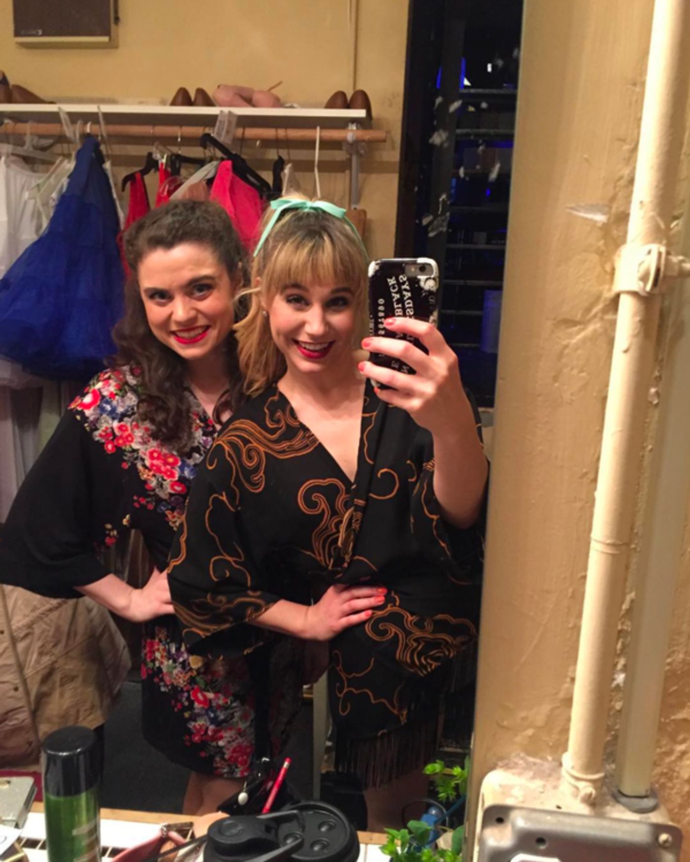 Photo Flash: WICKED is Positively Green for Earth Day, MISS SAIGON Chills Backstage, and More Saturday Intermission Pics! Photo Flash: WICKED is Positively Green for Earth Day, MISS SAIGON Chills Backstage, and More Saturday Intermission Pics! Image