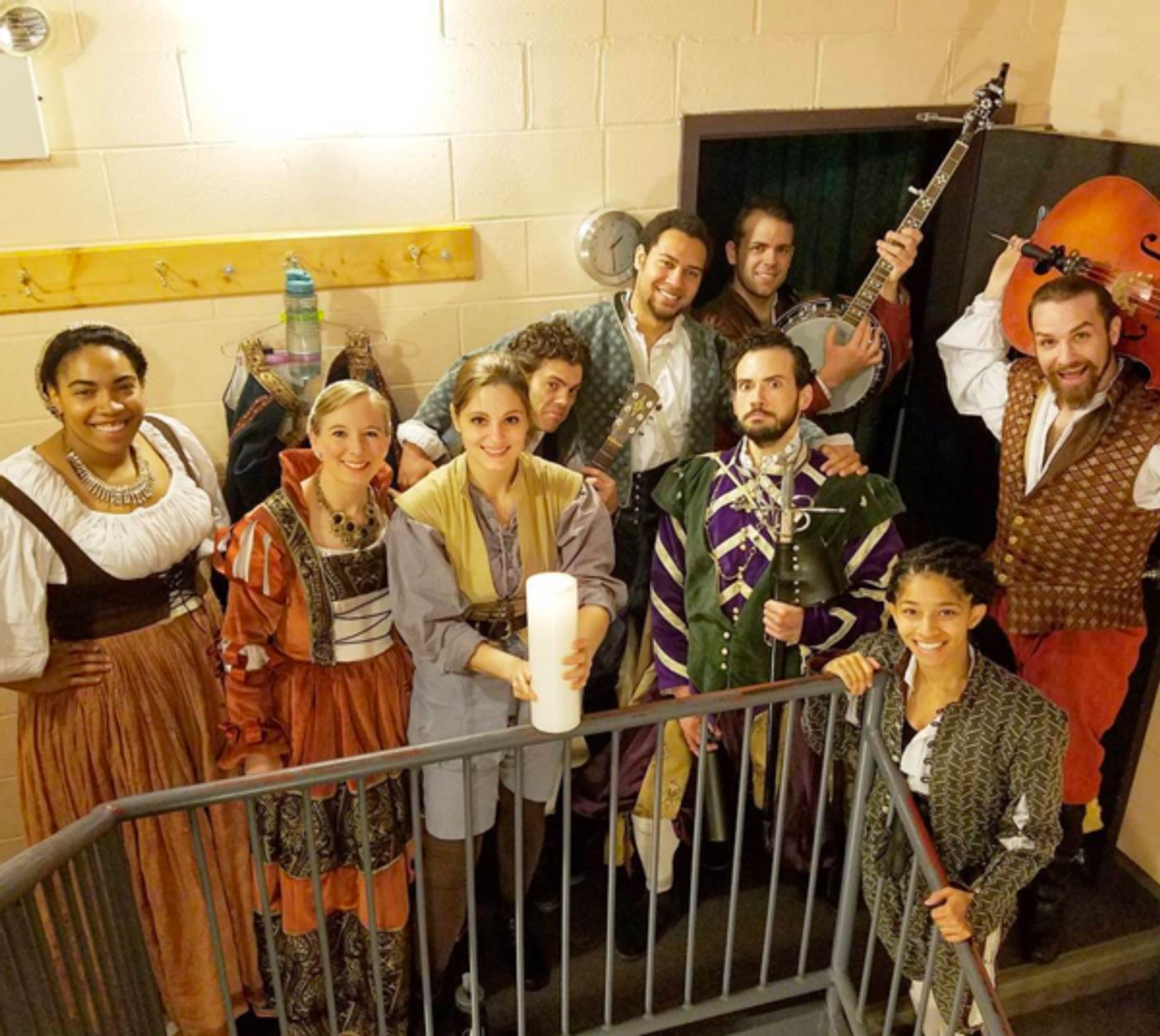 Photo Flash: WICKED is Positively Green for Earth Day, MISS SAIGON Chills Backstage, and More Saturday Intermission Pics! Photo Flash: WICKED is Positively Green for Earth Day, MISS SAIGON Chills Backstage, and More Saturday Intermission Pics! Image