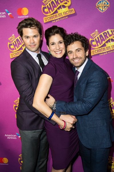 Andrew Rannells, Stephanie J. Block and Brandon Uranowitz Photo