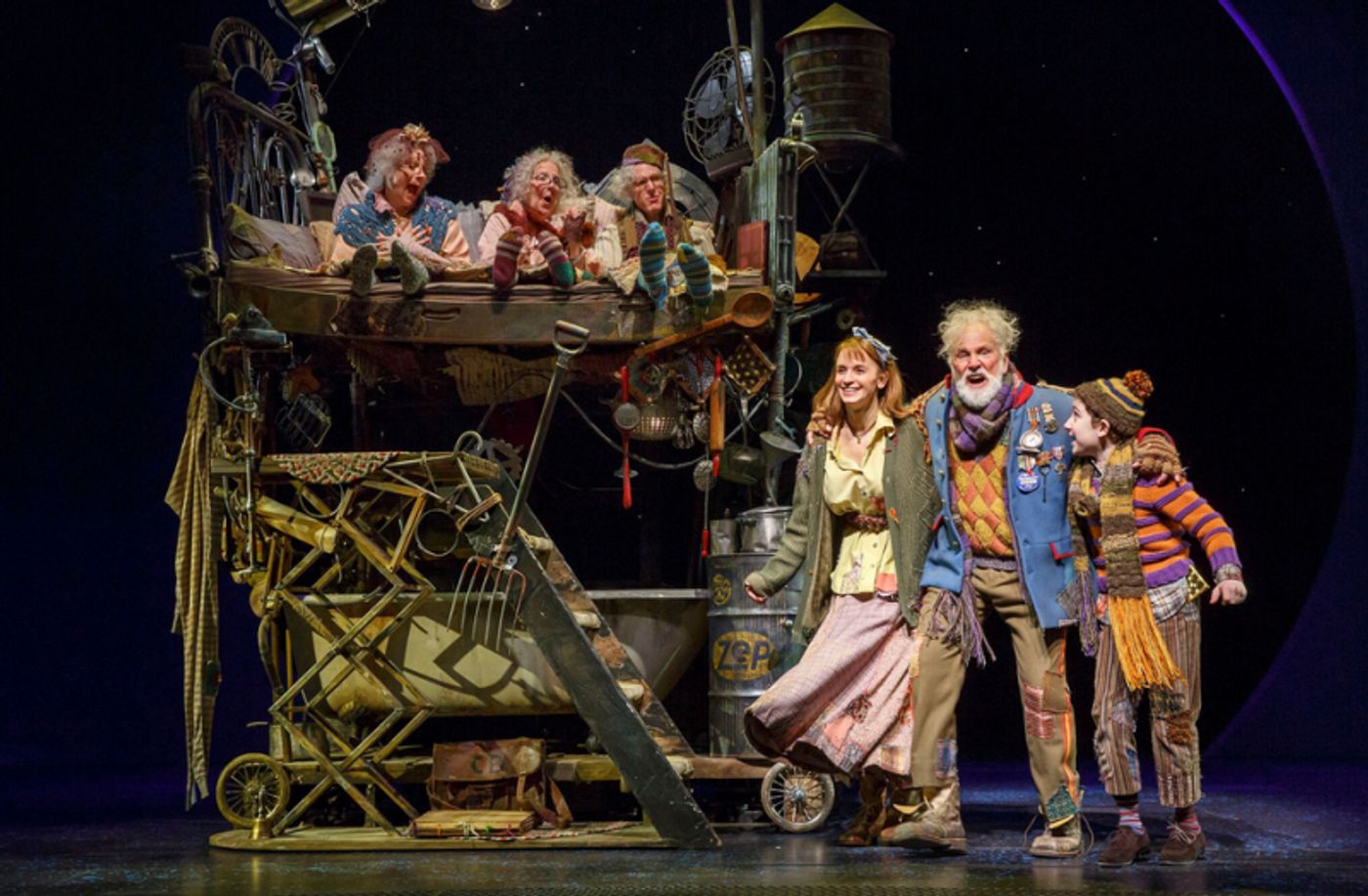 Review:  Christian Borle Grabs The Spotlight as Willy Wonka in CHARLIE AND THE CHOCOLATE FACTORY Image