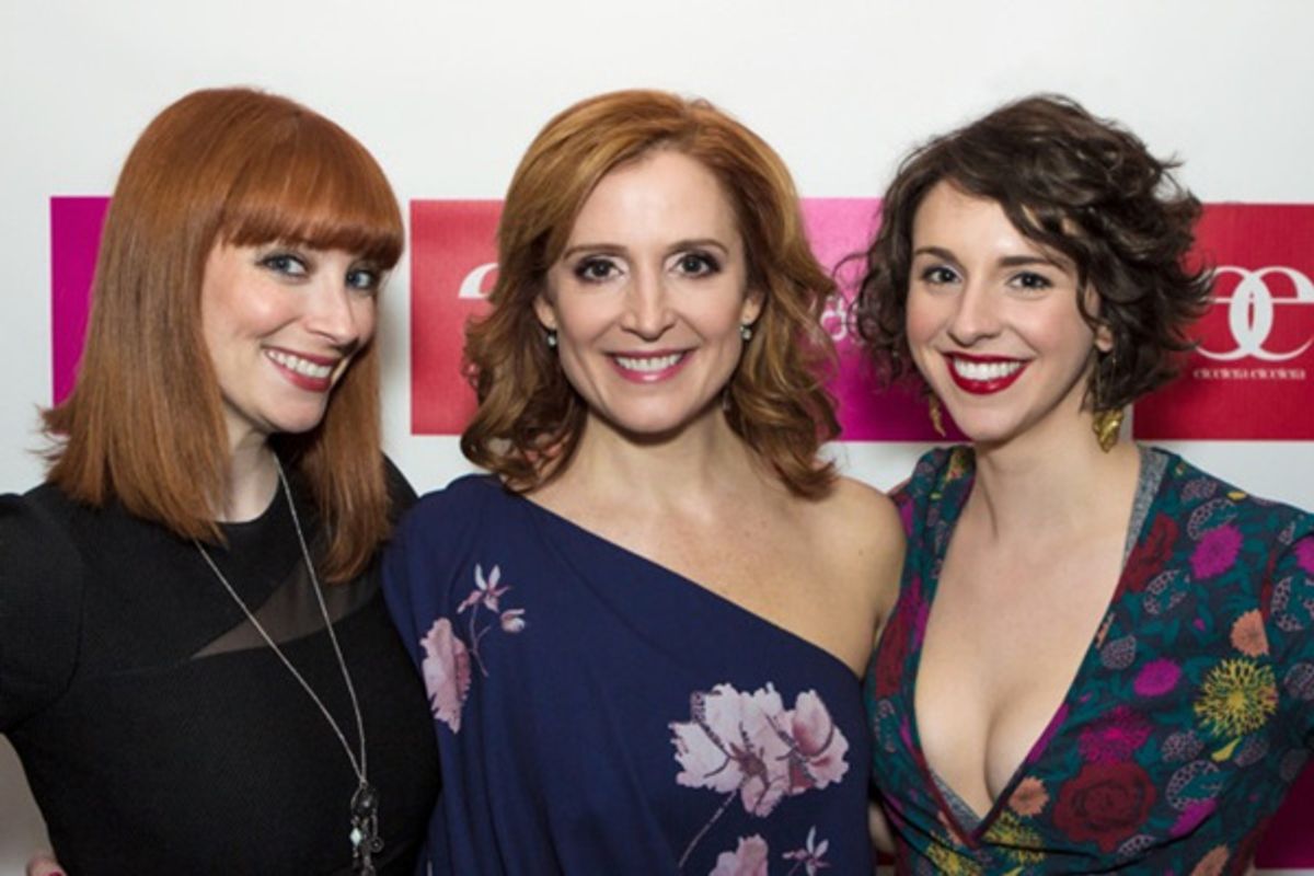 Erica Lustig, Tricia Brouk and Mia Gentile at 