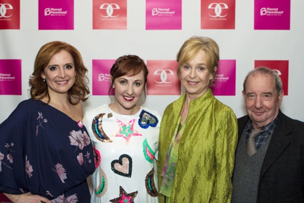 Tricia Brouk, Kathy Searle, Jill Eikenberry and Michael Taylor  at 
