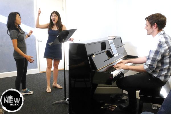 J. Elaine Marcos and Michelle Ortiz with Gregory Nabours Photo