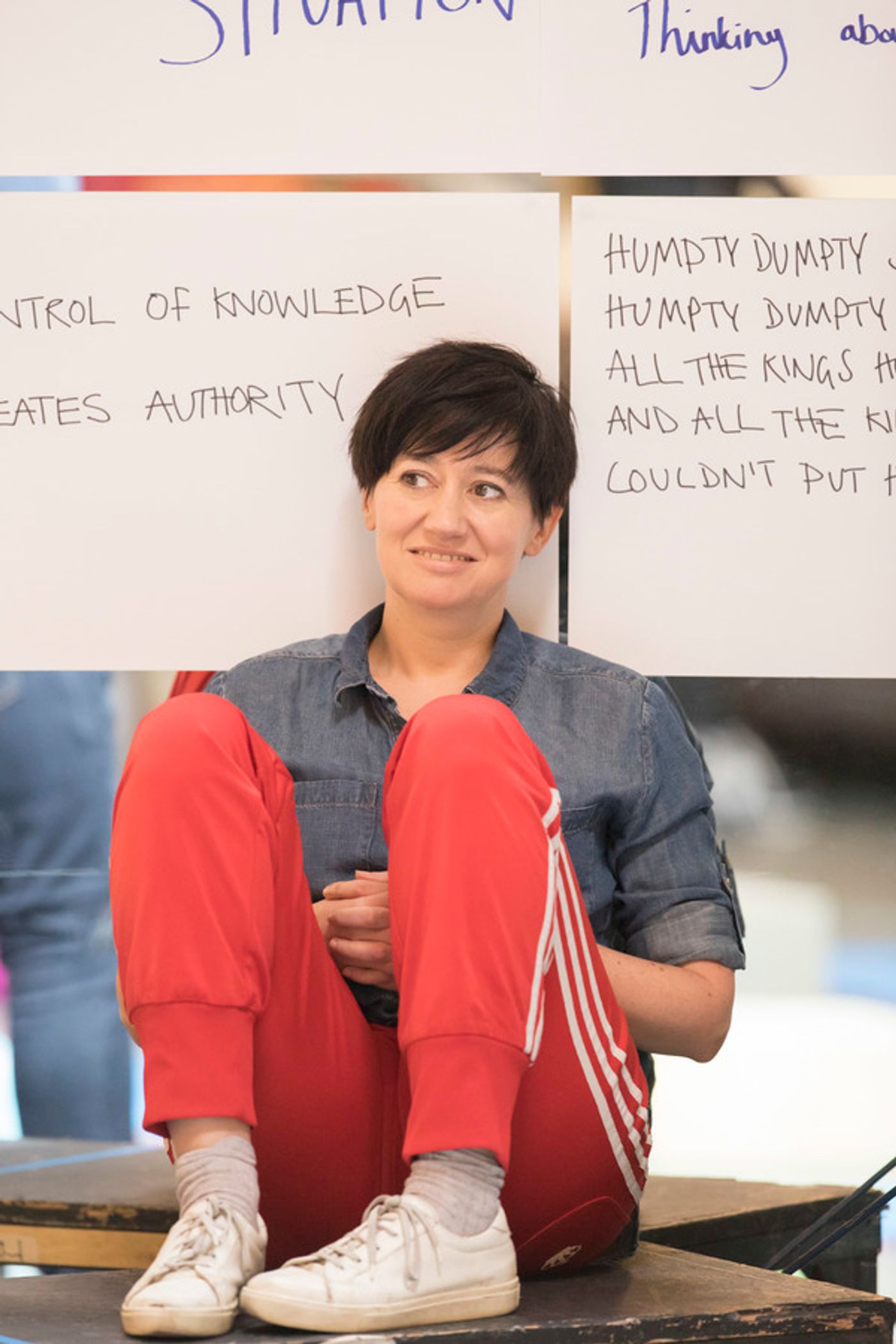 Photo Flash: In Rehearsals for Young Vic's LIFE OF GALILEO  Image