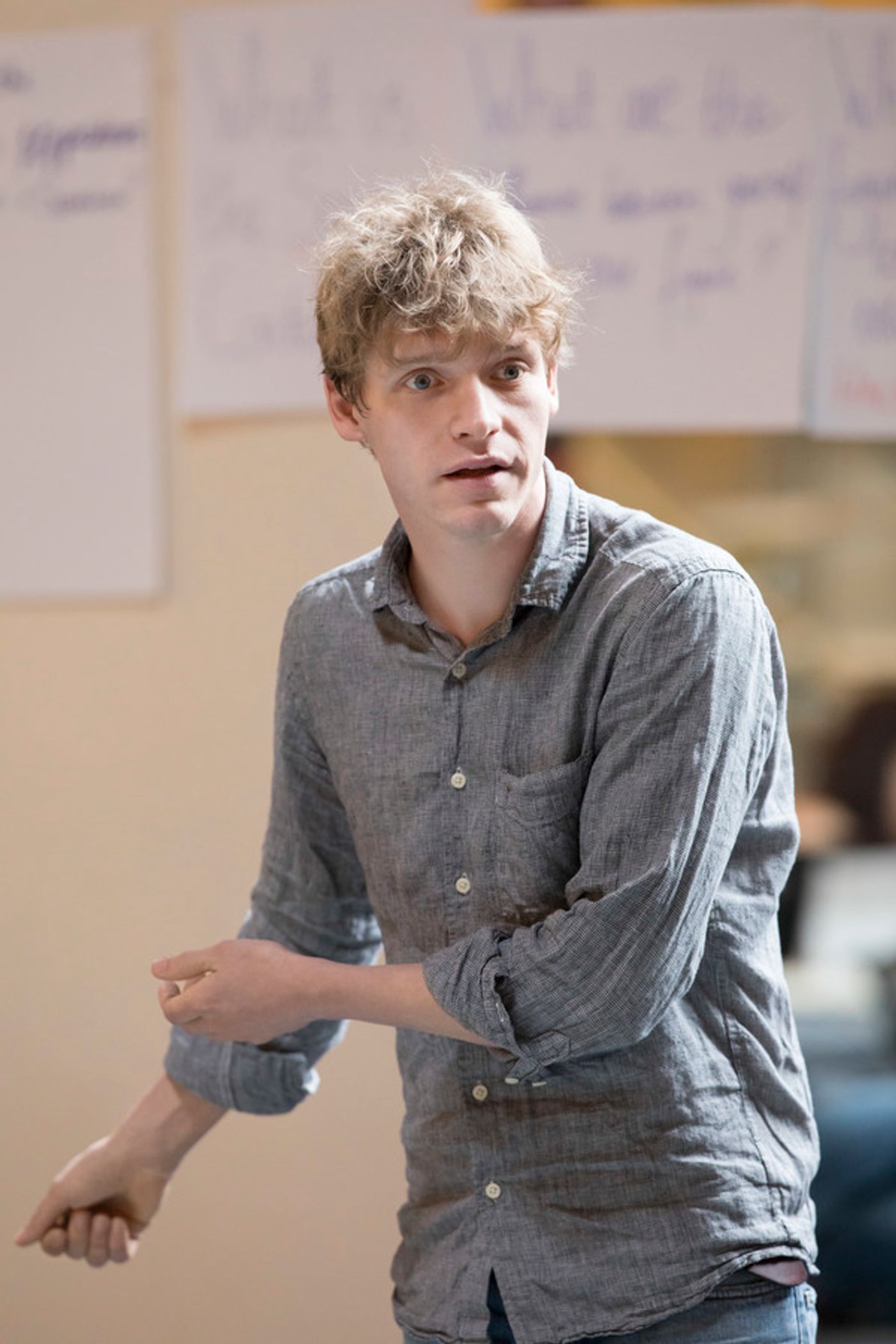 Photo Flash: In Rehearsals for Young Vic's LIFE OF GALILEO  Image