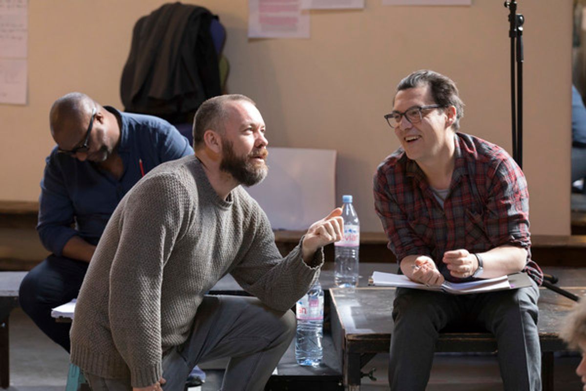 Brendan Cowell and Joe Wright at 