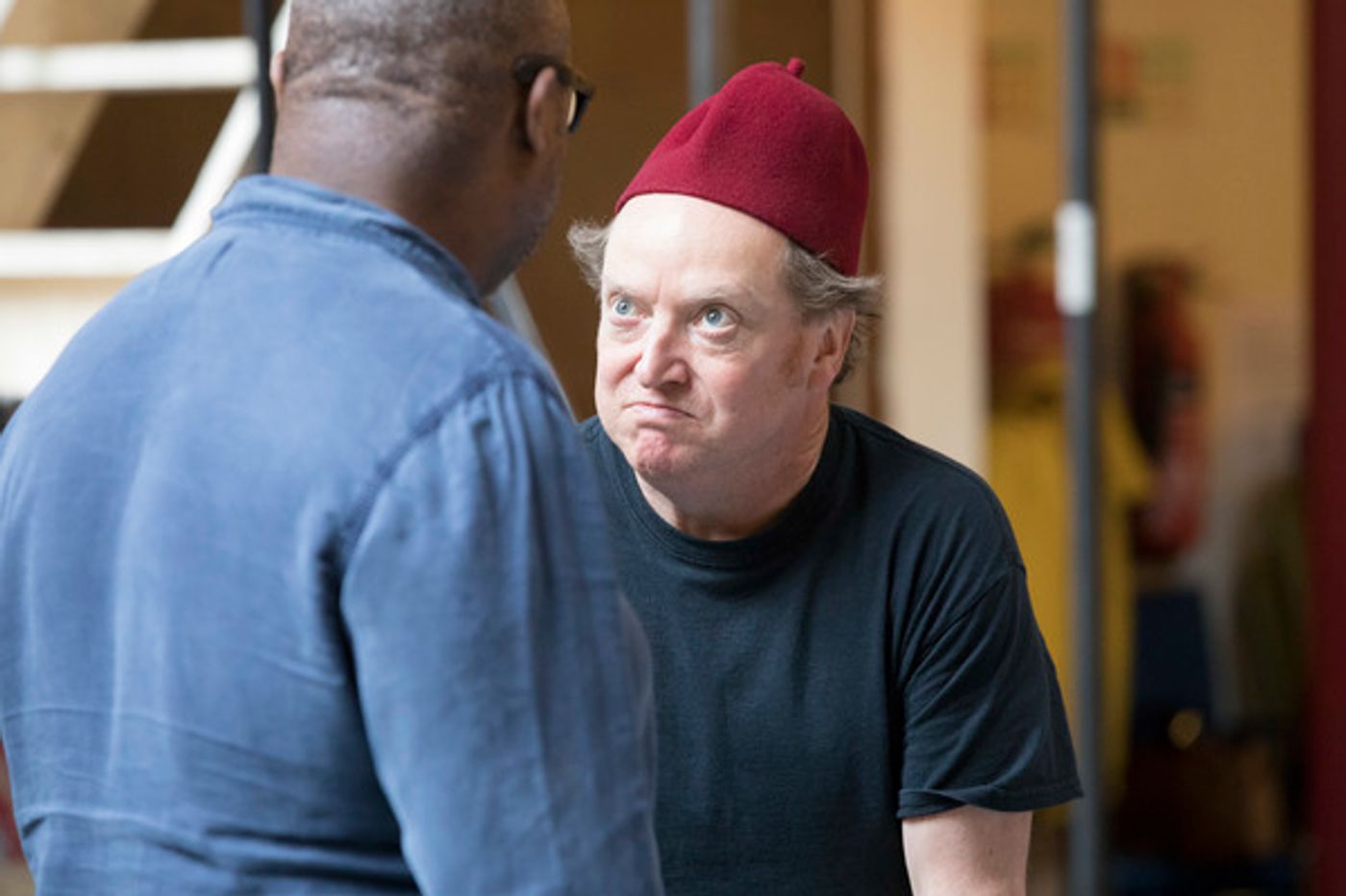 Photo Flash: In Rehearsals for Young Vic's LIFE OF GALILEO  Image
