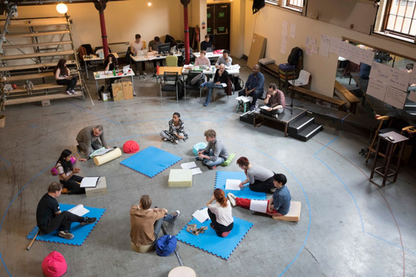 Photo Flash: In Rehearsals for Young Vic's LIFE OF GALILEO  Image