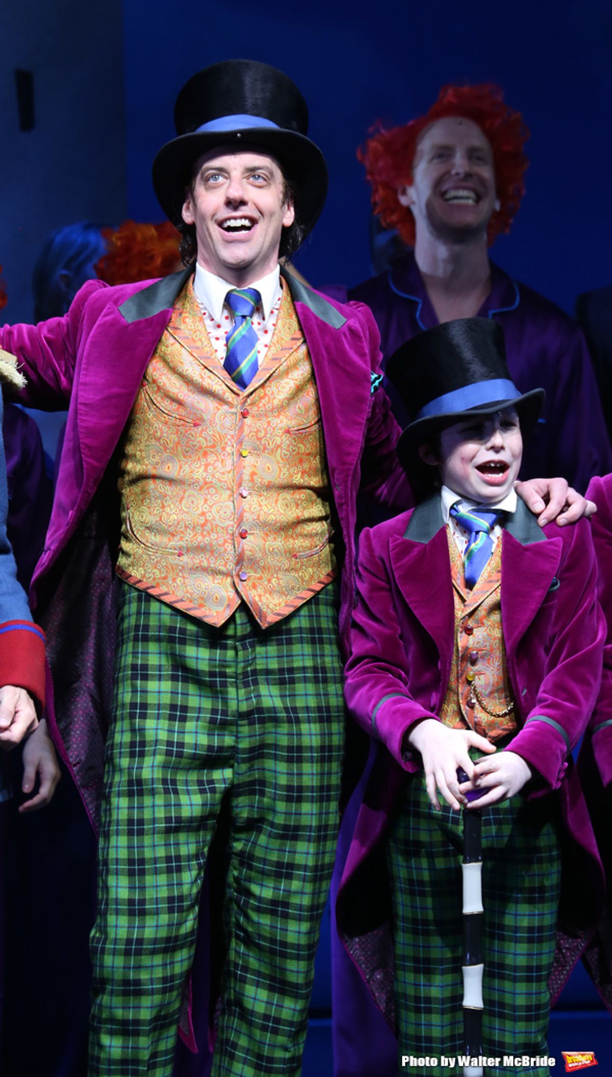 Christian Borle and Jake Ryan Flynn at 