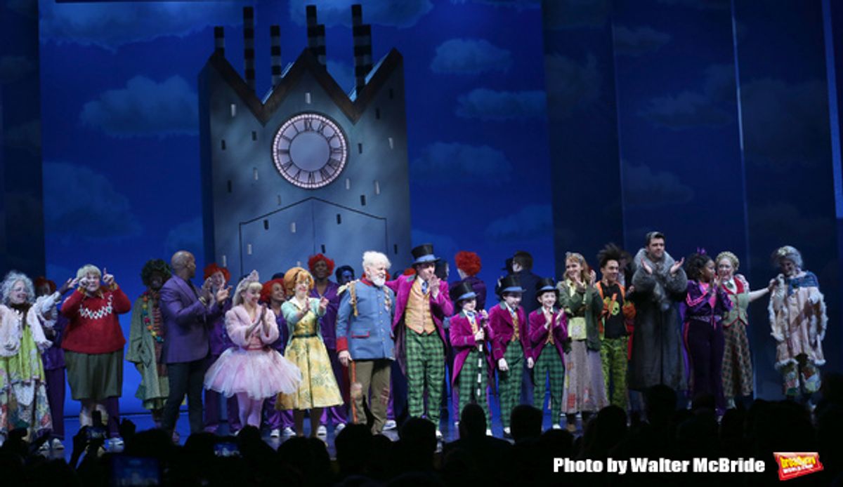 F. Michael Haynie, Alan H. Green, Emma Pfaeffle, Jackie Hoffman, John Rubinstein, Christian Borle, Jake Ryan Flynn, Ryan Sell, Ryan Foust, Emily Padgett, Michael Wartella, Ben Crawford, Trista Dollison, Kathy Fitzgerald and cast  at 