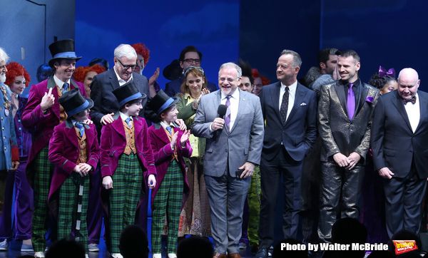 Christian Borle, Scott Wittman, Emily Padgett, Marc Shaiman, Basil Twist and Jack Oâ Photo