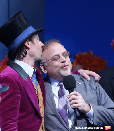Christian Borle and Marc Shaiman Photo