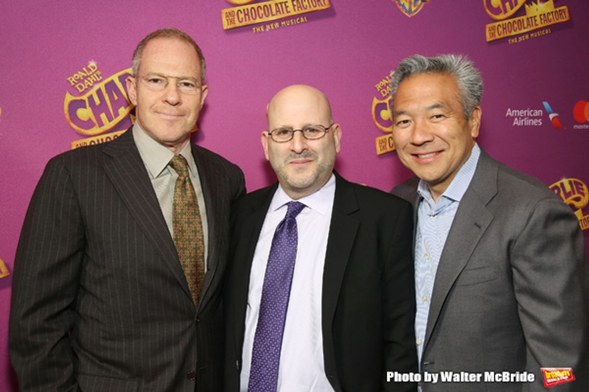 Toby Emmerich, Mark Kaufman, Kevin Tsujihara  at 