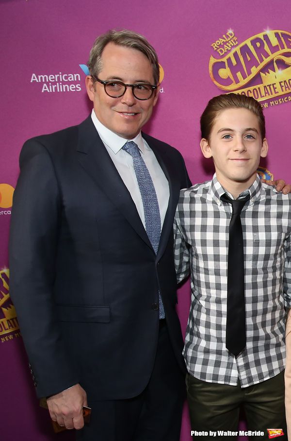 Matthew Broderick and James Wilkie Broderick Photo