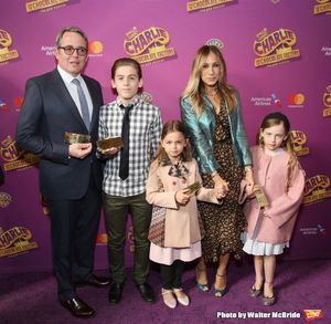 Matthew Broderick, James Wilkie Broderick, Sarah Jessica Parker, Marion Loretta Brode Photo
