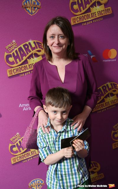Rachel Dratch and son Eli Benjamin Wahl  Photo