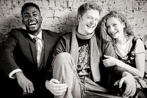 Jordan Shaw, Chris Jenkins, and Gillian Saker Photo