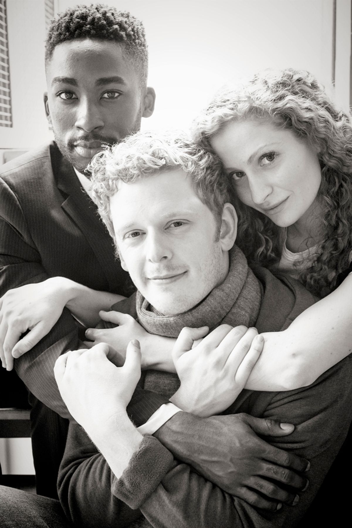 Jordan Shaw, Chris Jenkins, and Gillian Saker at 