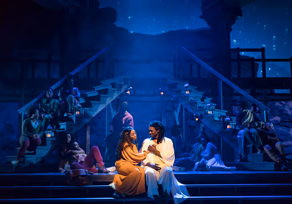 Felicia Boswel and Evan Tyrone Martin Photo