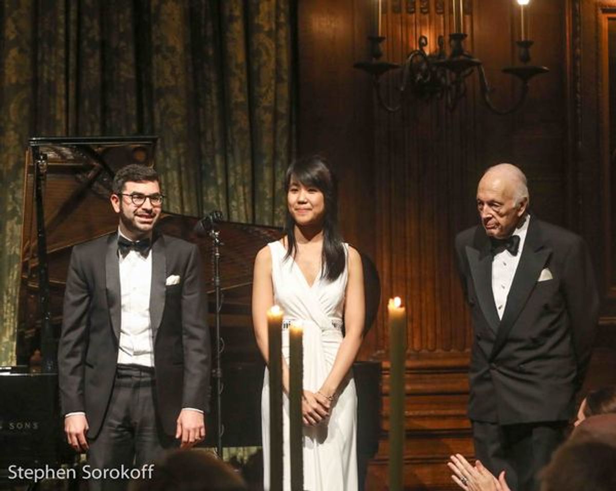 Michael Brown, Kate Liu, Melvin Stecher at 