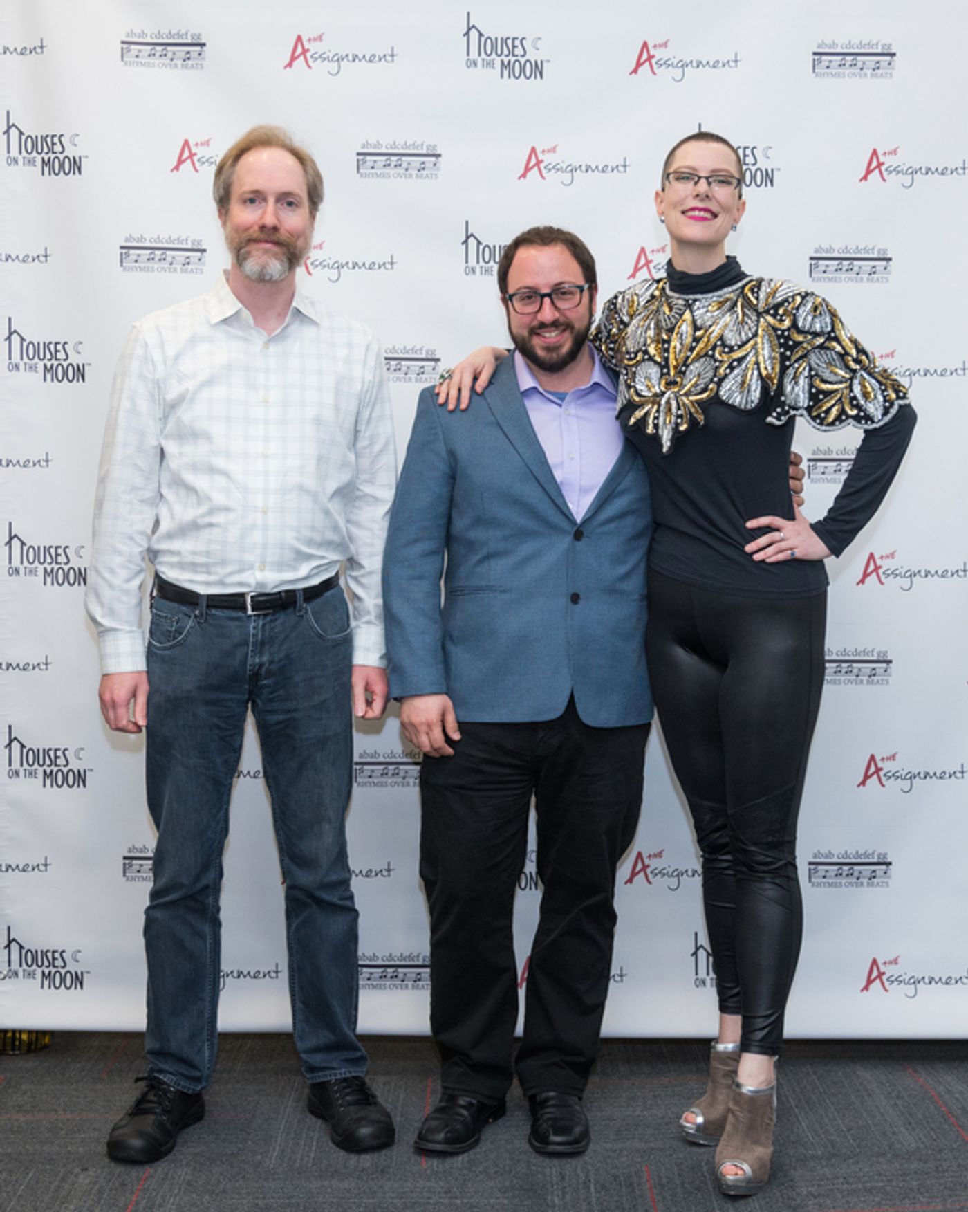 Photo Flash: Houses on the Moon Theater Company Celebrates the Opening of THE ASSIGNMENT  Image