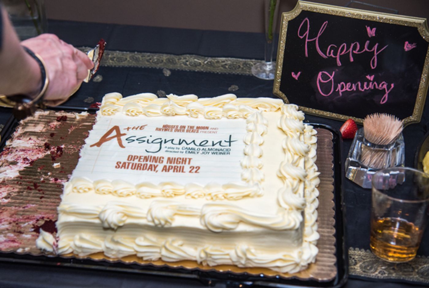 Photo Flash: Houses on the Moon Theater Company Celebrates the Opening of THE ASSIGNMENT  Image