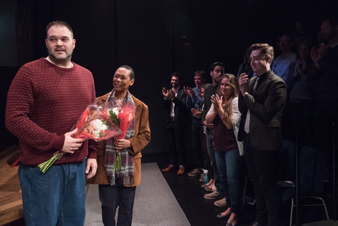 Photo Flash: Houses on the Moon Theater Company Celebrates the Opening of THE ASSIGNMENT  Image