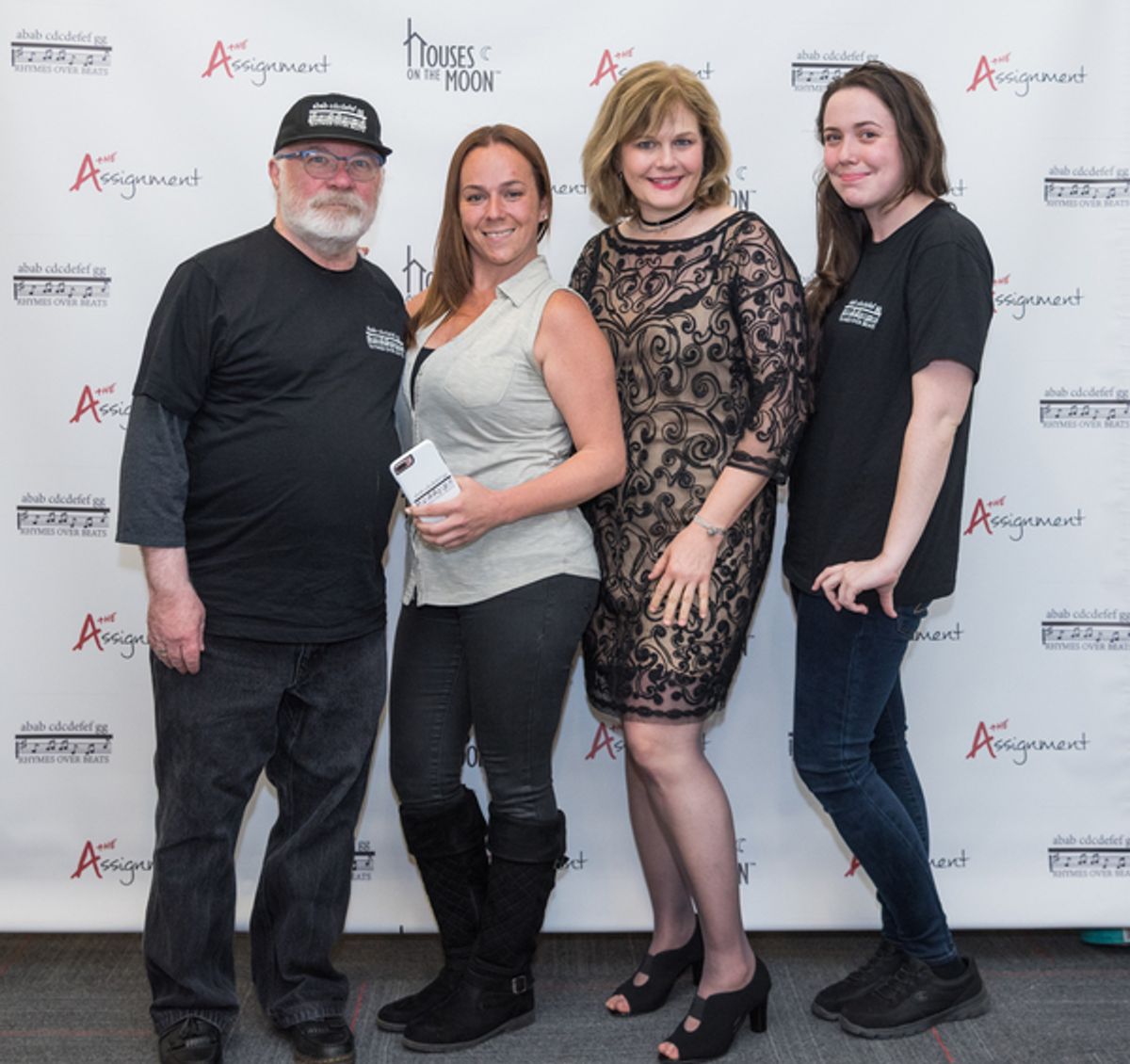 Patrick Blake, Donna Hart, Cate Cammarata, Jessica DiPaola at 