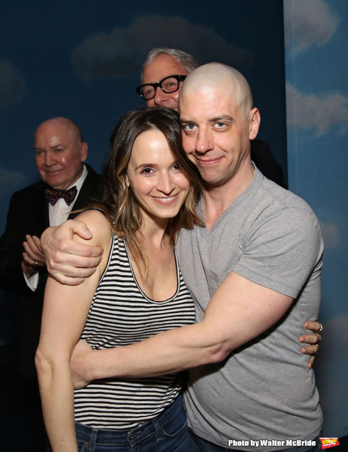Emily Padgett and Christian Borle  at 