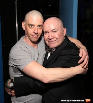 Christian Borle and Jack O'Brien @ BroadwayWorld Christian Borle and Jack O'Brien Photo