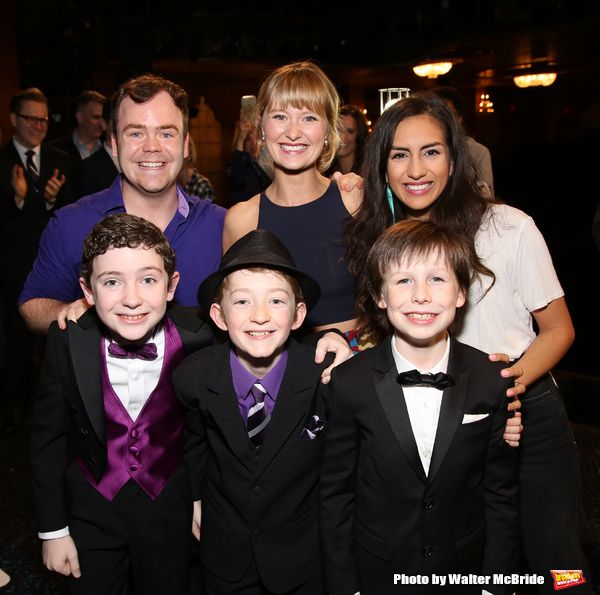 Cast members making their Broadway debut: Elliott Mattox, Amy Quanbeck, Yesenia Ayala Photo