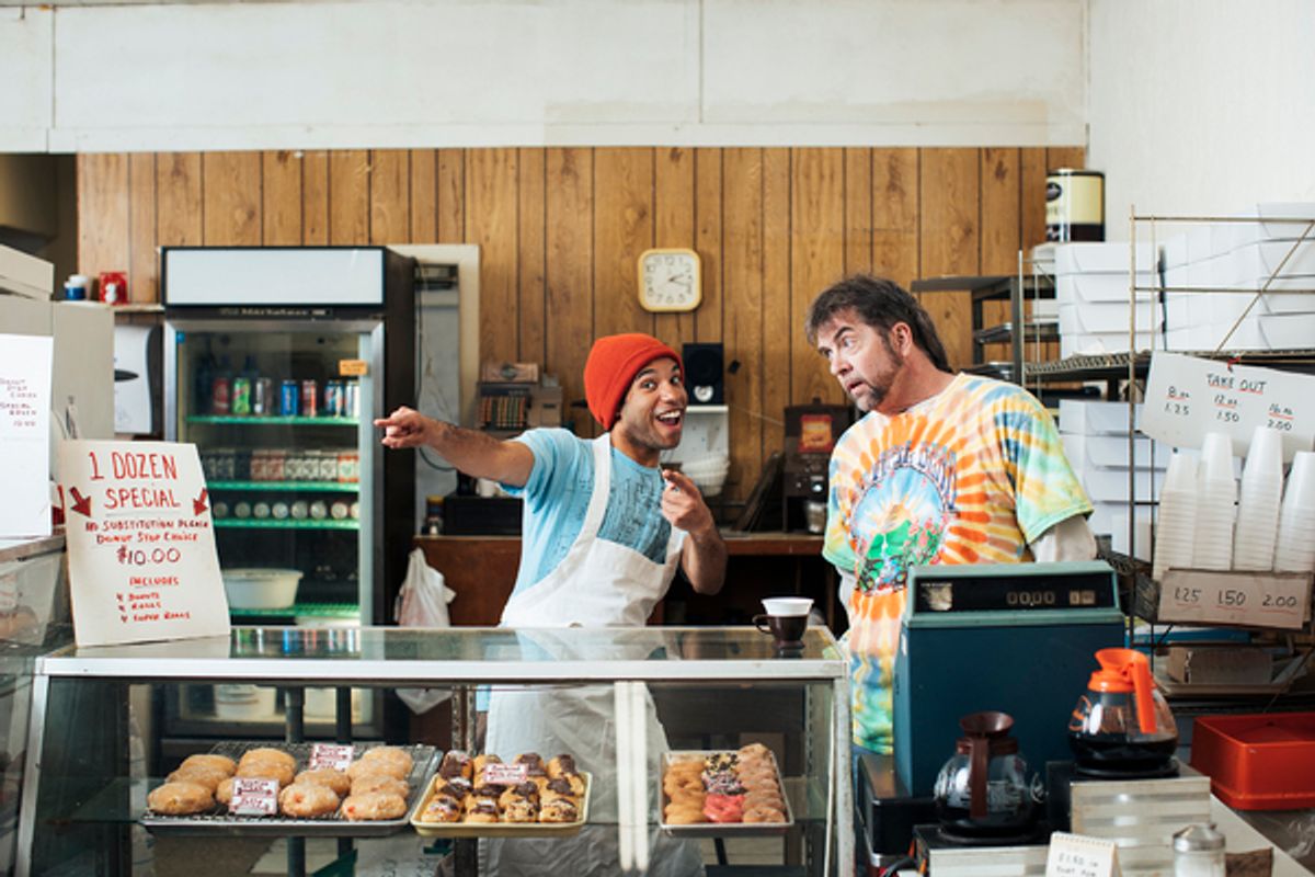 Aaron Winston and Kevin Barratt at 