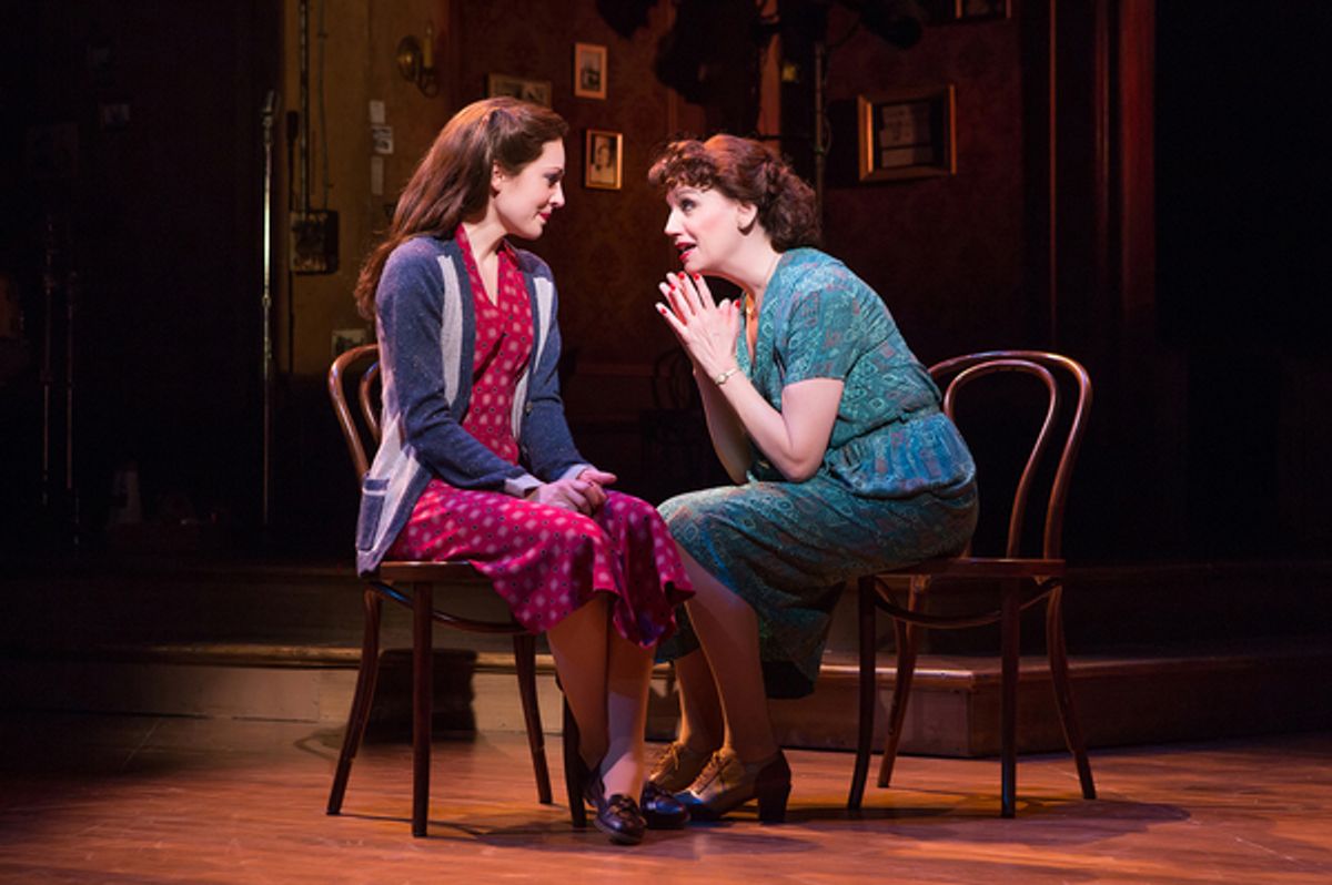 Laura Osnes and Beth Leavel at 