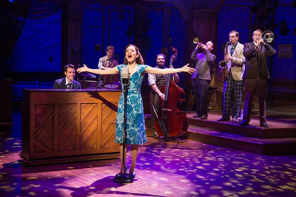 Corey Cott, Joe Carroll, Laura Osnes, Brandon J. Ellis, Alex Bender, James Nathan Hop Photo