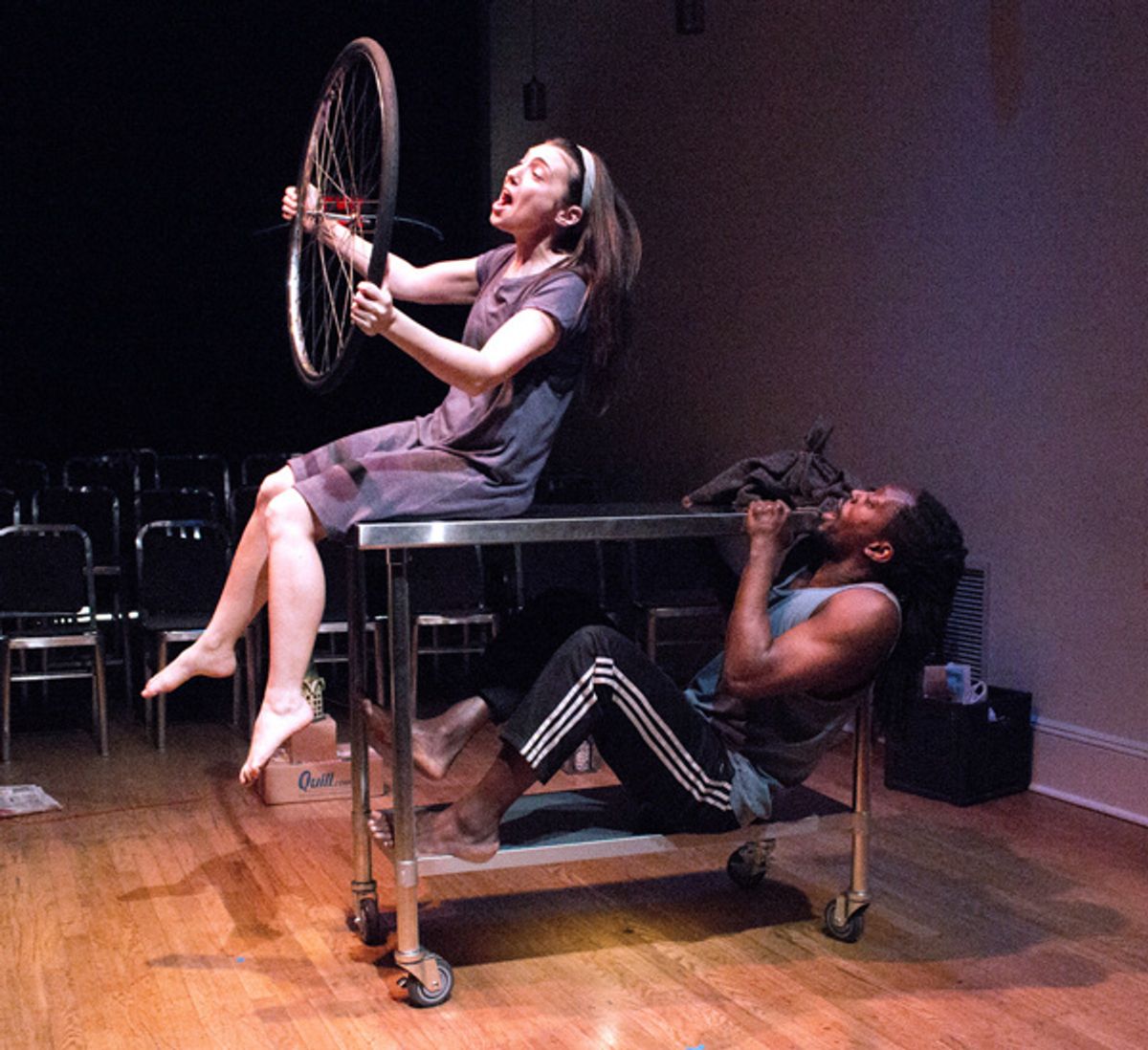 Elaine Ivy Harris and Kambi Gathesha at 