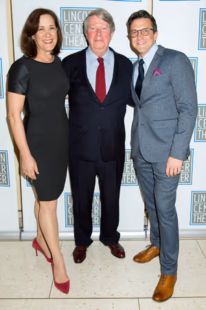 Karen Ziemba, Andre Bishop, Raul Esparza Photo