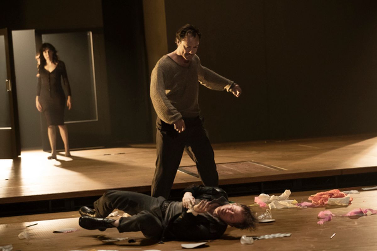 Halina Reijn, Jude Law and Robert de Hoog at 