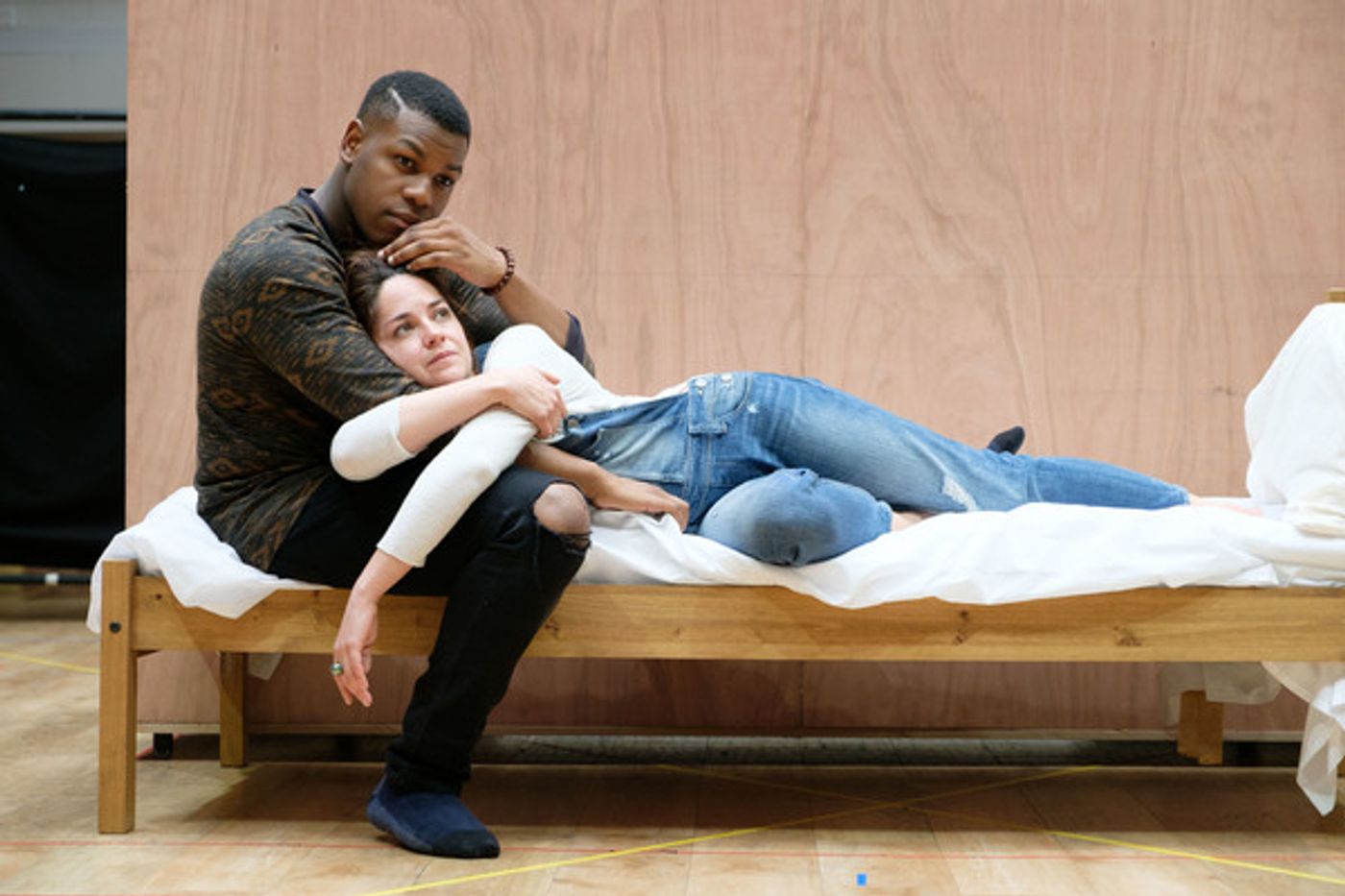 Photo Flash: In Rehearsal with John Boyega, Sarah Greene and More for WOYZECK at The Old Vic  Image