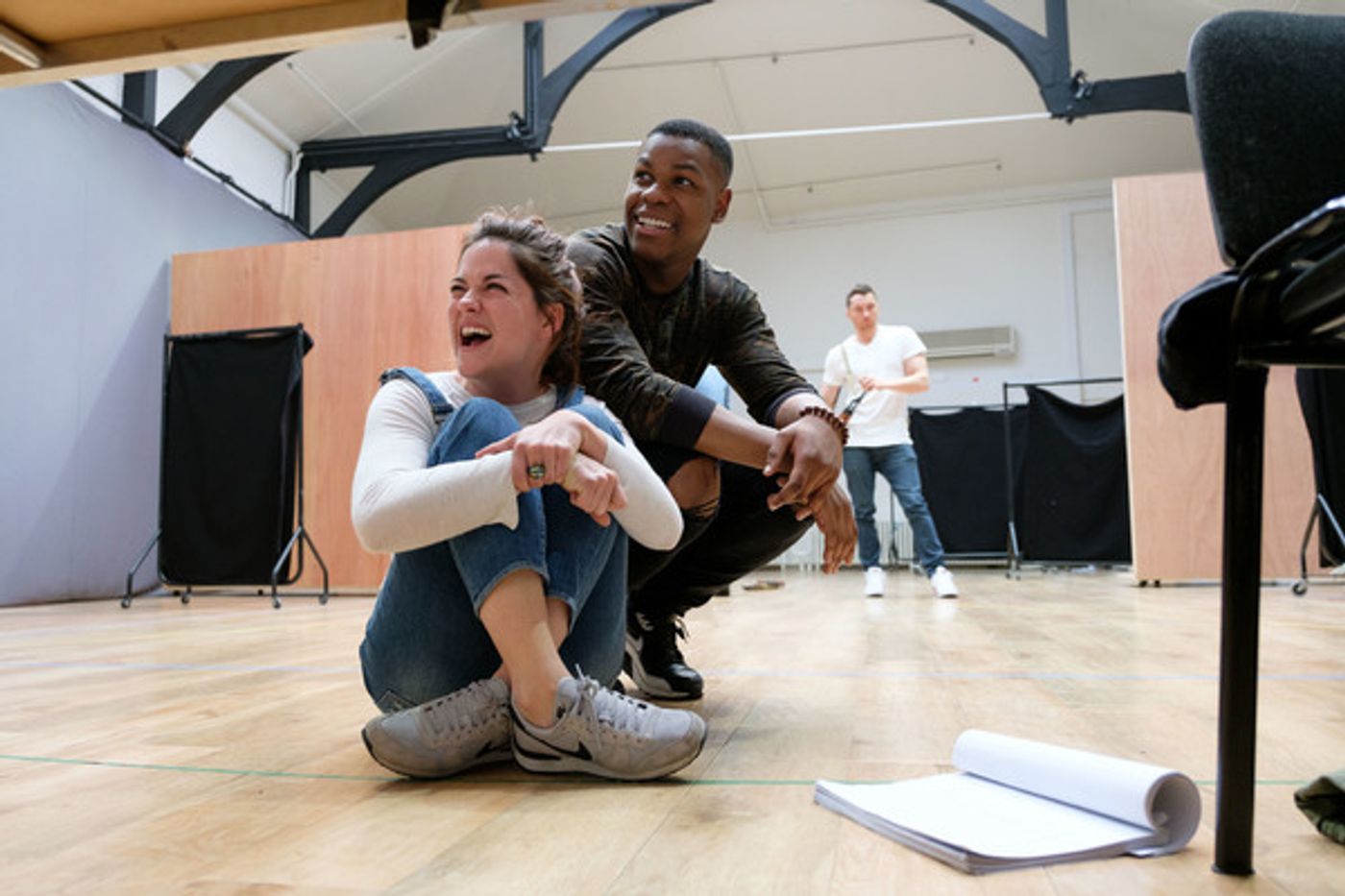 Photo Flash: In Rehearsal with John Boyega, Sarah Greene and More for WOYZECK at The Old Vic  Image