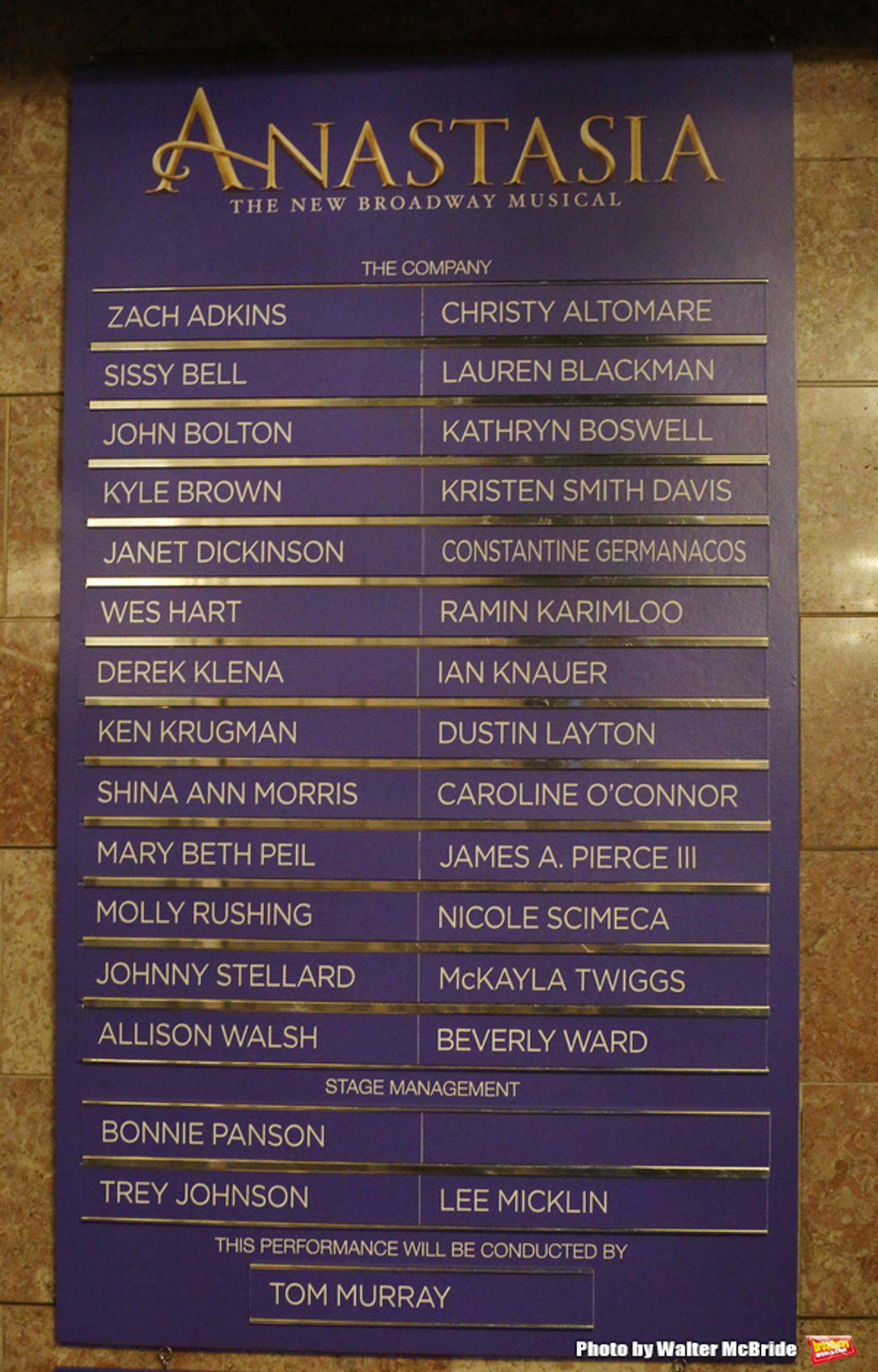 Photo Coverage: ANASTASIA Gets a Royal Welcome on Broadway- Inside the Opening Night Bows!  Image