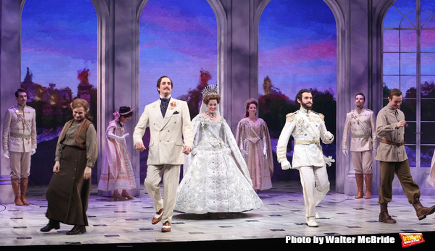 Photo Coverage: ANASTASIA Gets a Royal Welcome on Broadway- Inside the Opening Night Bows!  Image