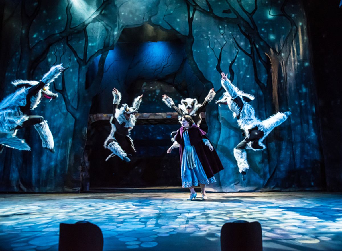 Chauncey Trask and dance ensemble at 