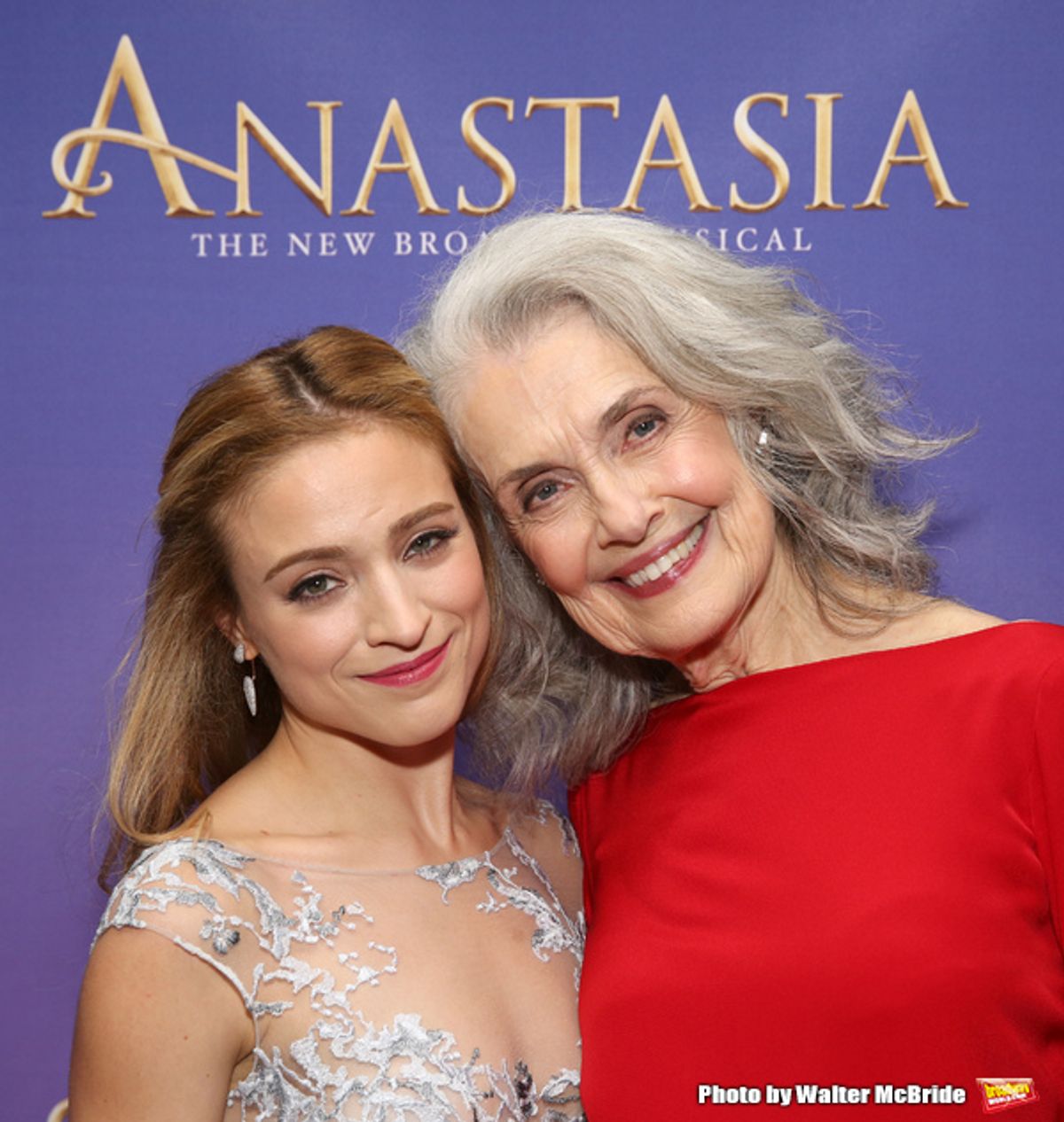 Christy Altomare and Mary Beth Peil  at 