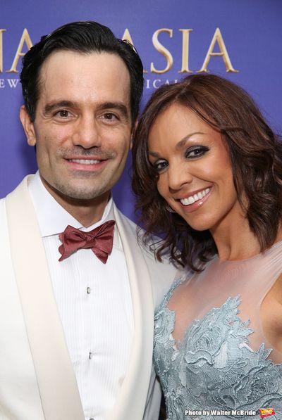 Ramin Karimloo and wife  Photo