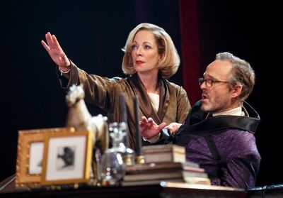Allison Janney and John Benjamin Hickey Photo