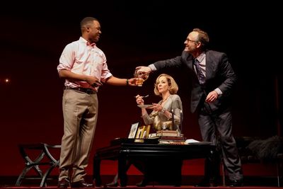 Corey Hawkins, Allison Janney and John Benjamin HIckey Photo