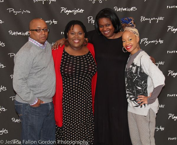 Robert O'Hara, Ashley D. Kelley, Kirsten Childs and Camille A. Brown Photo