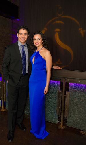 Adam Jacobs and Isabelle McCalla  Photo