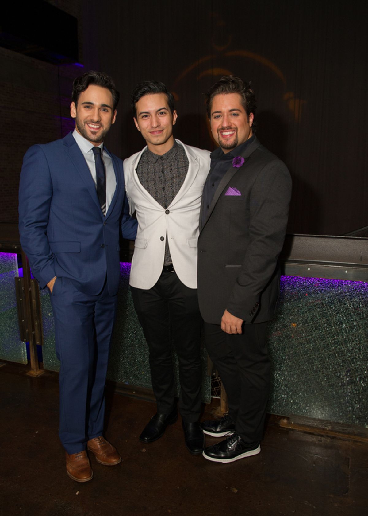 Mike Longo, Philippe Arroyo and Zach Bencal at 